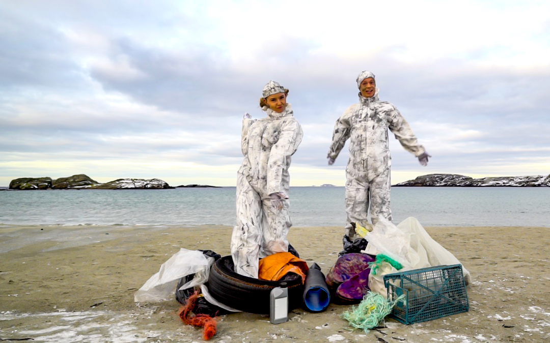 Forestilling for barn på Mostun