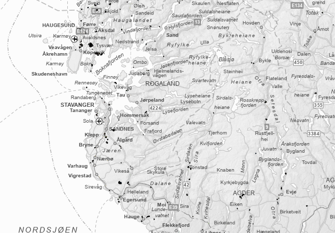 Planlagde næringsareal legg kraftig press på naturen i Rogaland