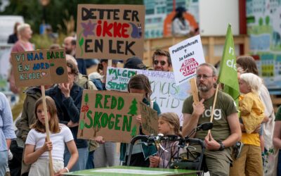 Kraftfull markering i Stavanger – sto opp for natur og klima